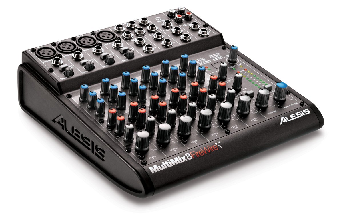 Amazon.com: Alesis MultiMix 8 USB 2.0 8-Channel Mixer : Musical